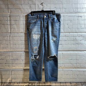 American Eagle Boy Crop Jeans - 8 reg